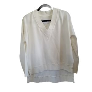 ✨Donated✨ Distressed Deep V Neck Pullover Sweater